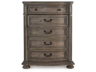Ardenfield California King Sleigh Bed, Chest and Nightstand - Alternative View