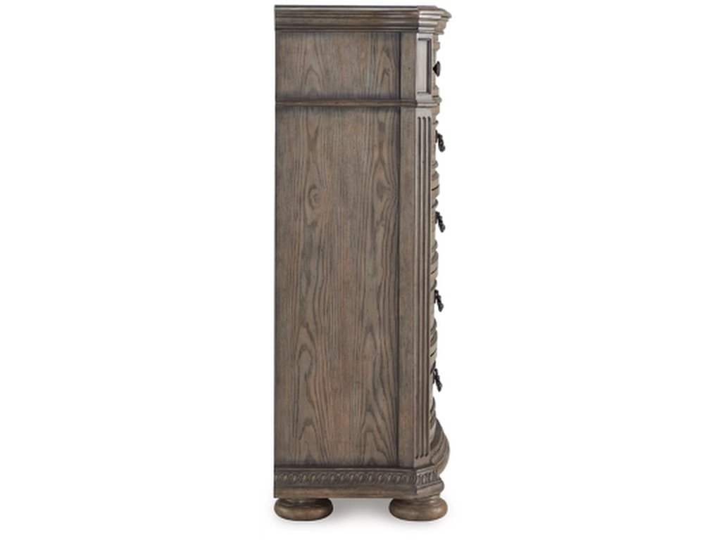 Ardenfield King Upholstered Sleigh Bed, Dresser, Mirror, Chest and 2 Nightstands - image 6
