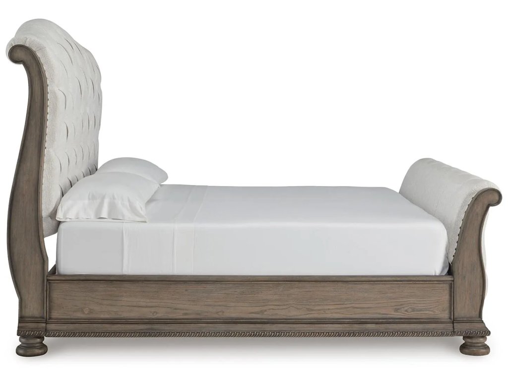 Ardenfield King Upholstered Sleigh Bed, Dresser, Mirror, Chest and 2 Nightstands - image 9