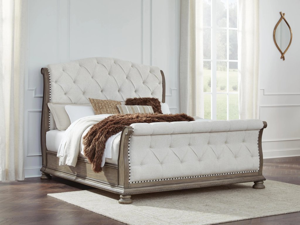 Ardenfield King Sleigh Bed, Dresser, Mirror and Nightstand - image 13