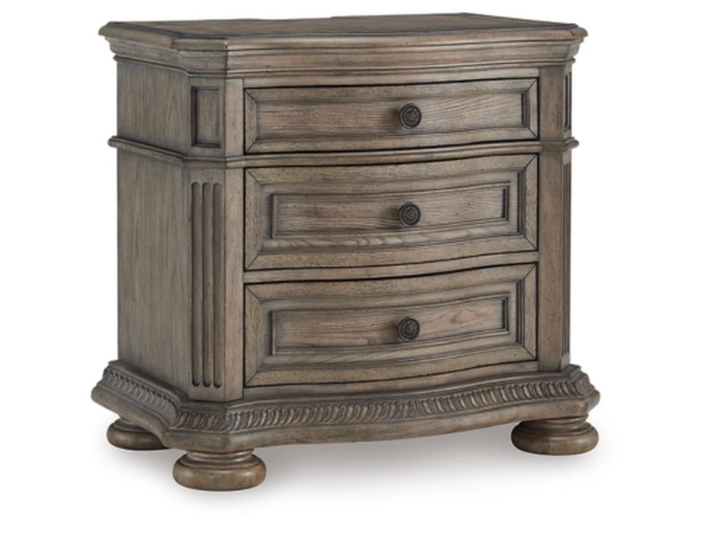 Ardenfield King Upholstered Sleigh Bed, Dresser, Mirror, Chest and 2 Nightstands - image 11