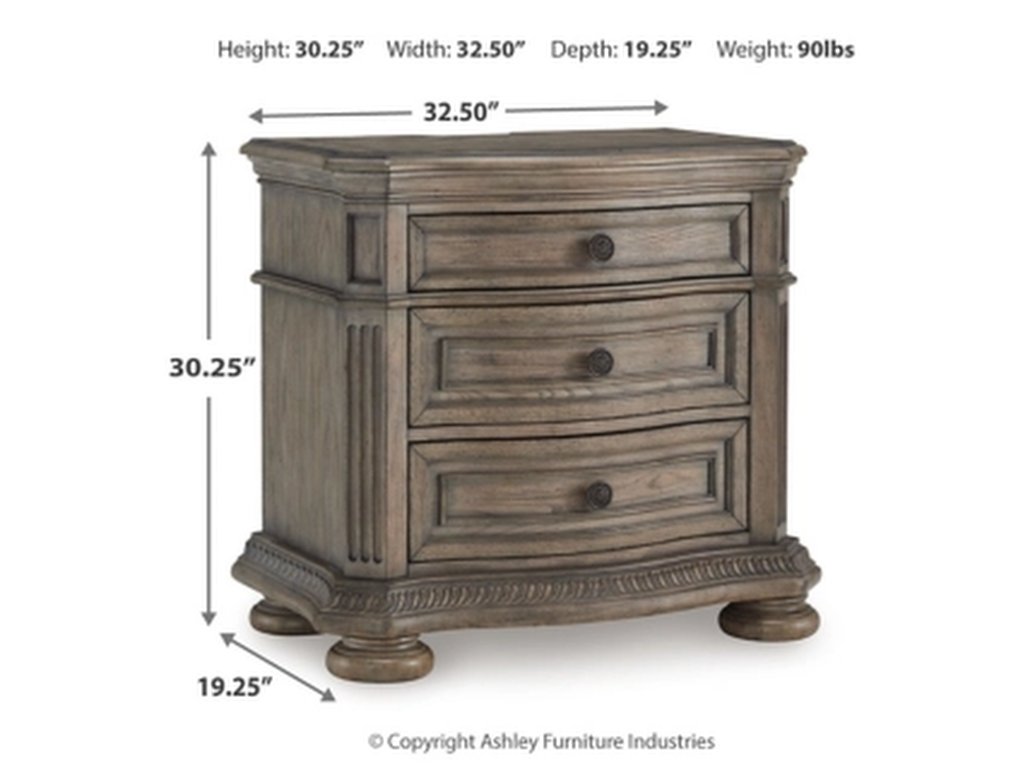 Ardenfield King Sleigh Bed, Dresser, Mirror and Nightstand - image 11