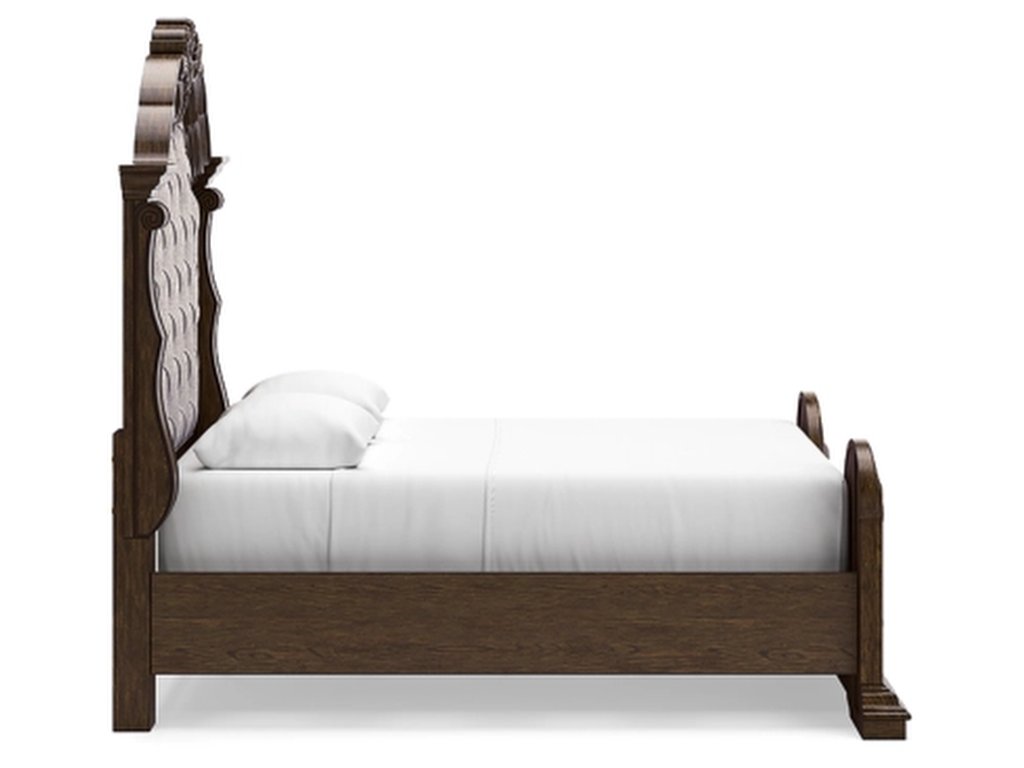 Maylee Queen Upholstered Panel Bed, Dresser and 2 Nightstands - image 9