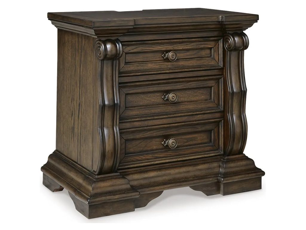 Maylee Queen Panel Bed, Dresser, Mirror, Chest and 2 Nightstands - image 13