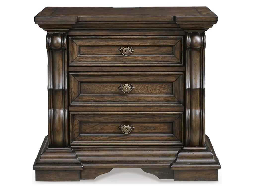 Maylee Queen Panel Bed, Dresser, Mirror, Chest and 2 Nightstands - image 12