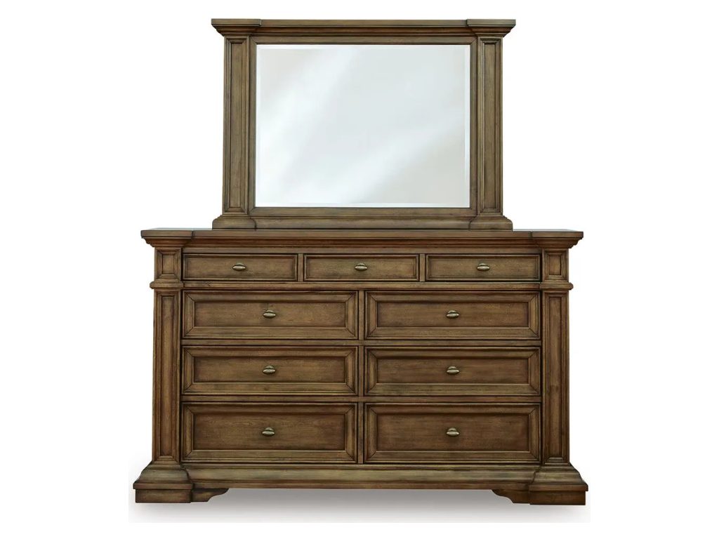 Frantanna Queen Panel Bed, Dresser and Mirror - image 1