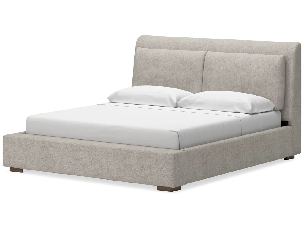 Cabalynn King Upholstered Bed and 2 Nightstands - image 7