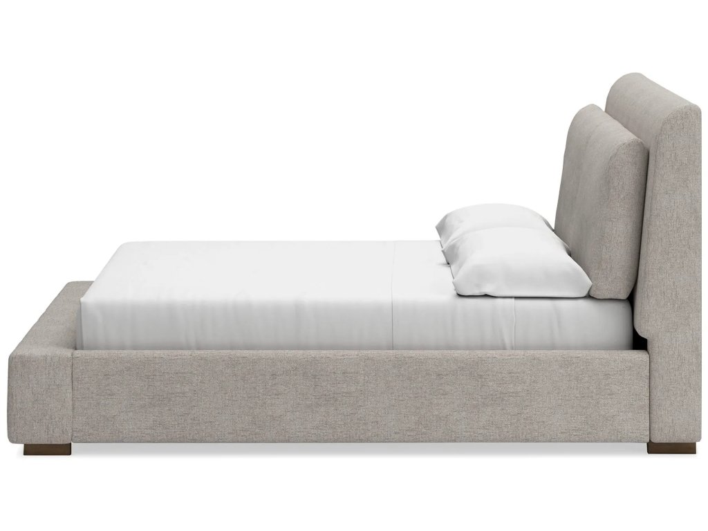 Cabalynn King Upholstered Bed and 2 Nightstands - image 6