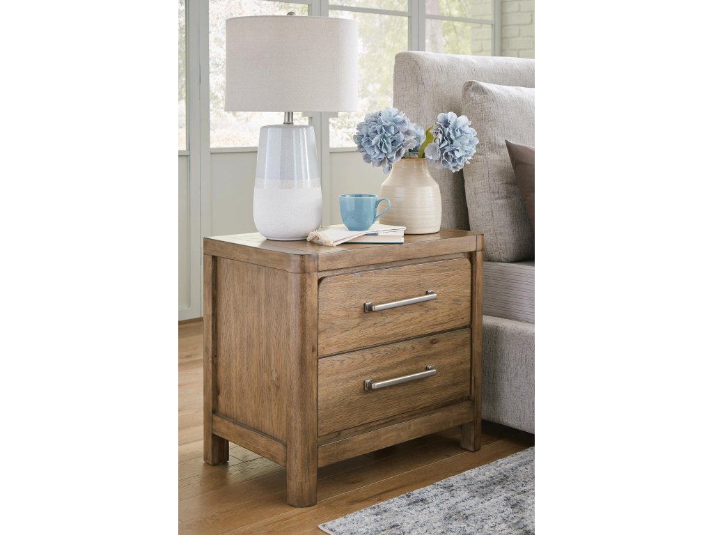Cabalynn King Upholstered Bed and 2 Nightstands - image 18