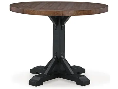 Valebeck Counter Height Dining Table and 6 Barstools