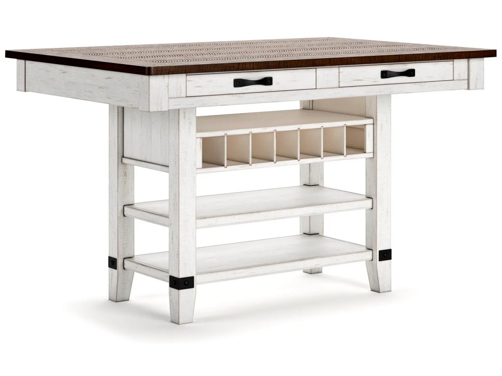 Valebeck Counter Height Dining Table and 6 Barstools - image 2