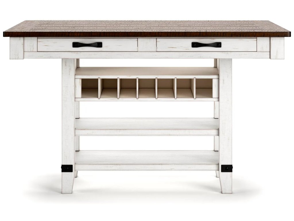 Valebeck Counter Height Dining Table and 6 Barstools - image 1