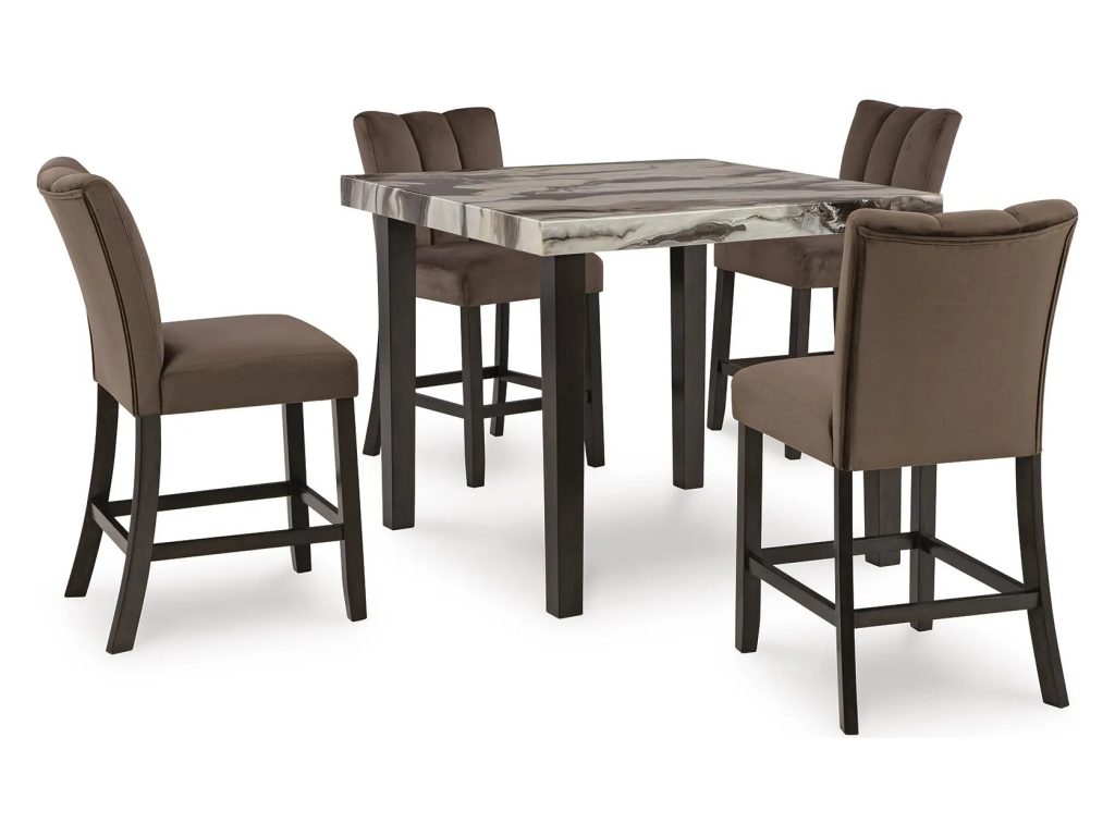 Jeshina Counter Height Dining Table and 4 Barstools - main image