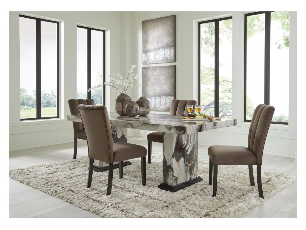 Jeshina Dining Table and 4 Chairs - image 1