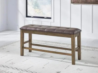 Urbinforte Counter Height Dining Bench - Alternative View