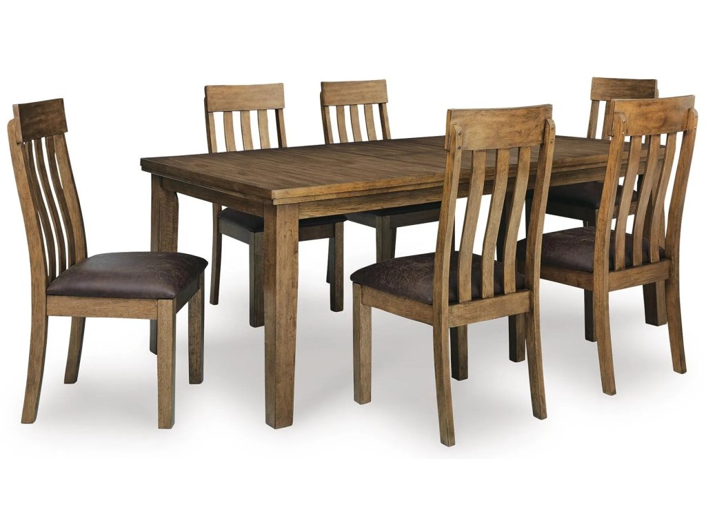 Urbinforte Extension Dining Table and 6 Chairs - main image