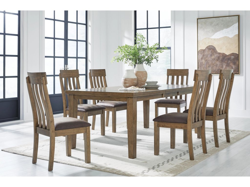Urbinforte Extension Dining Table and 6 Chairs - image 1