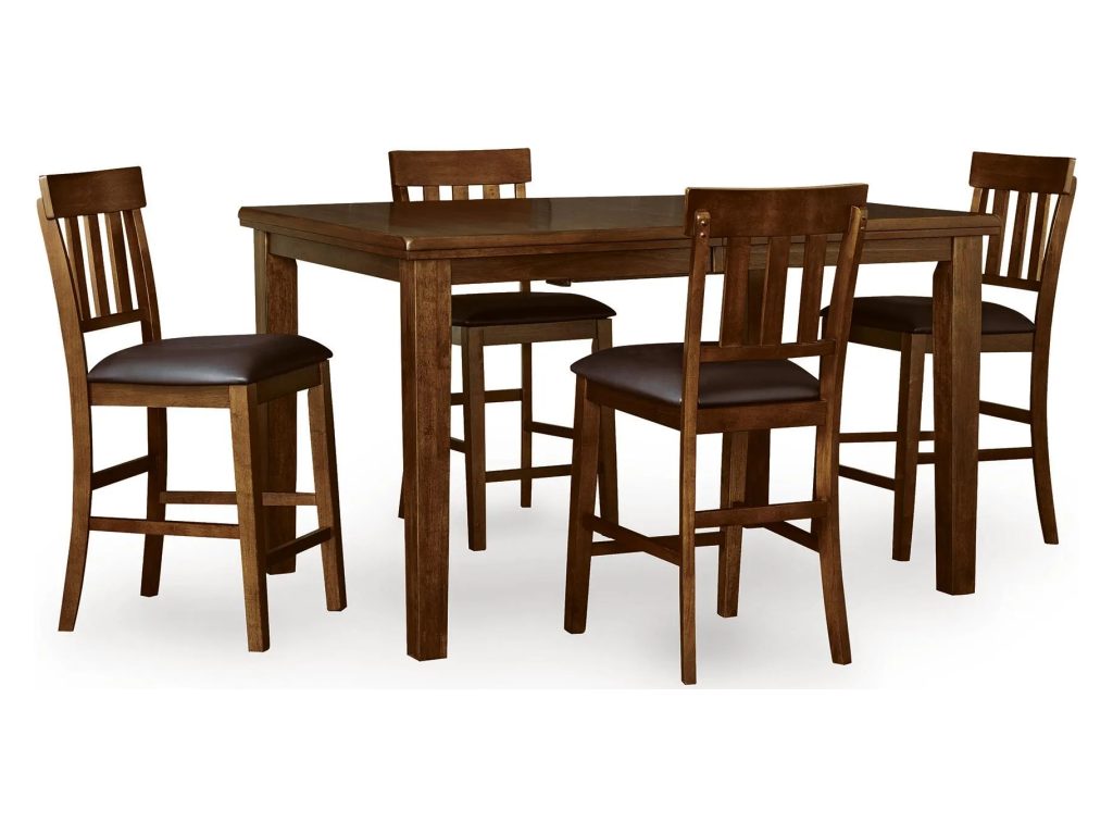 Ralene Counter Height Dining Table and 4 Barstools - main image
