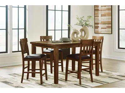 Ralene Counter Height Dining Table and 4 Barstools - Alternative View