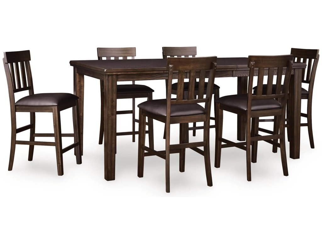 Haddigan Counter Height Dining Table and 6 Barstools - main image