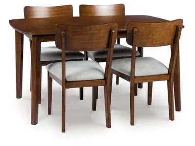Tameride Dining Table and 4 Chairs (Set of 5)