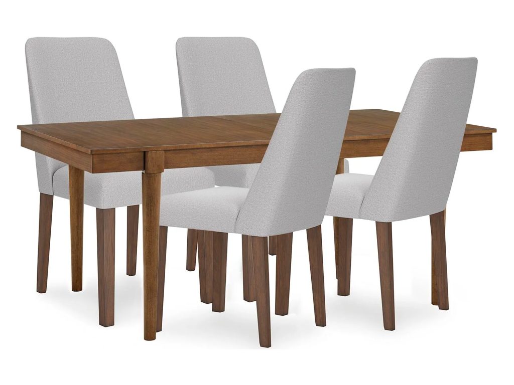 Lyncott Extension Dining Table and 4 Chairs - main image