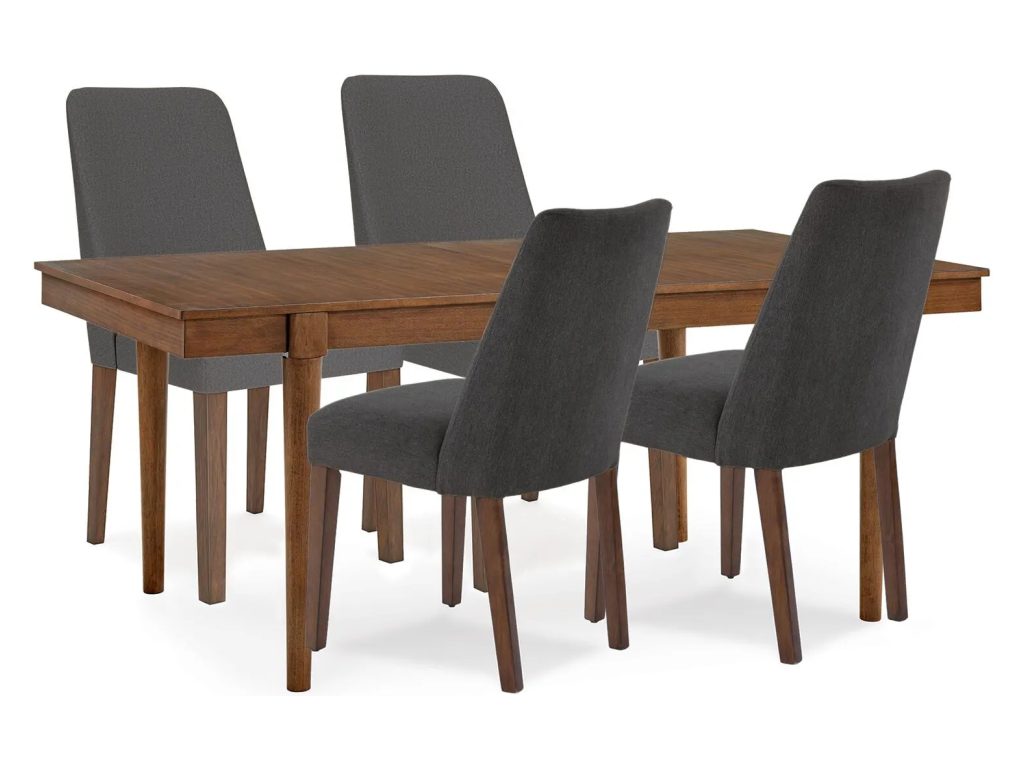 Lyncott Extension Dining Table and 4 Chairs - main image