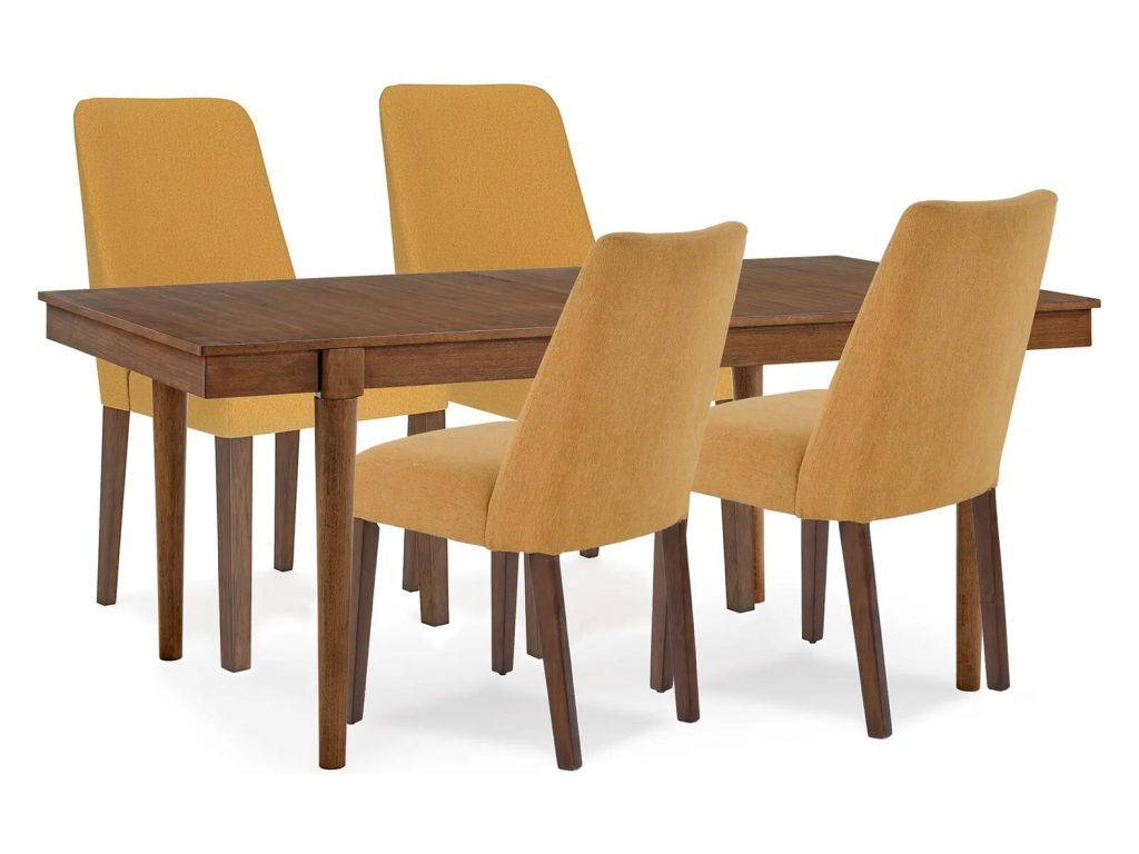 Lyncott Extension Dining Table and 4 Chairs - main image