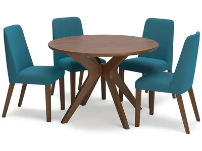 Lyncott Dining Table and 4 Chairs