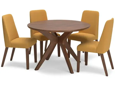 Lyncott Dining Table and 4 Chairs