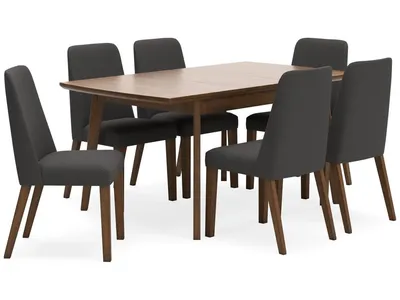 Lyncott Extension Dining Table and 6 Chairs