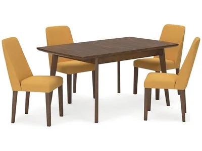 Lyncott Dining Table and 4 Chairs