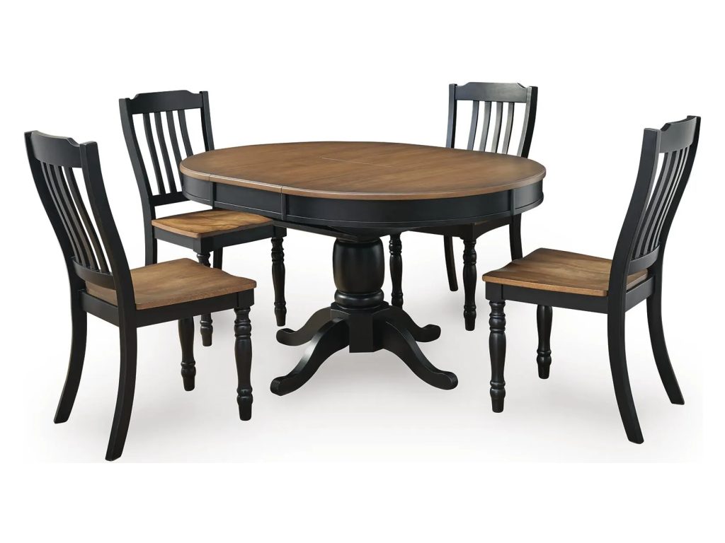 Clorazi Extension Dining Table and 4 Chairs - main image