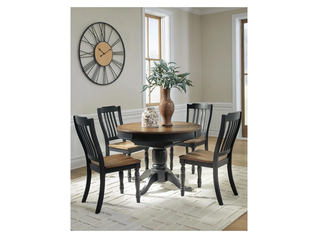 Clorazi Extension Dining Table and 4 Chairs - image 3