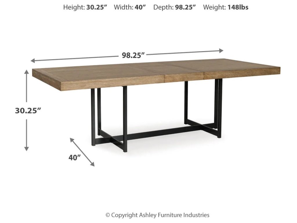 Tomtyn Extension Dining Table and 6 Chairs - image 14