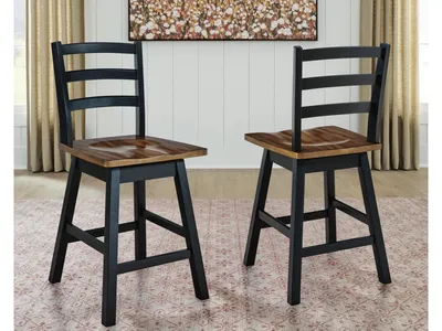 Wildenauer Counter Height Swivel Barstool