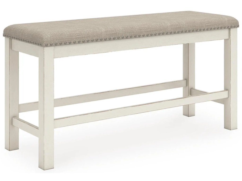 Robbinsdale Counter Height Dining Table, 2 Barstools, Bench and Server - image 6