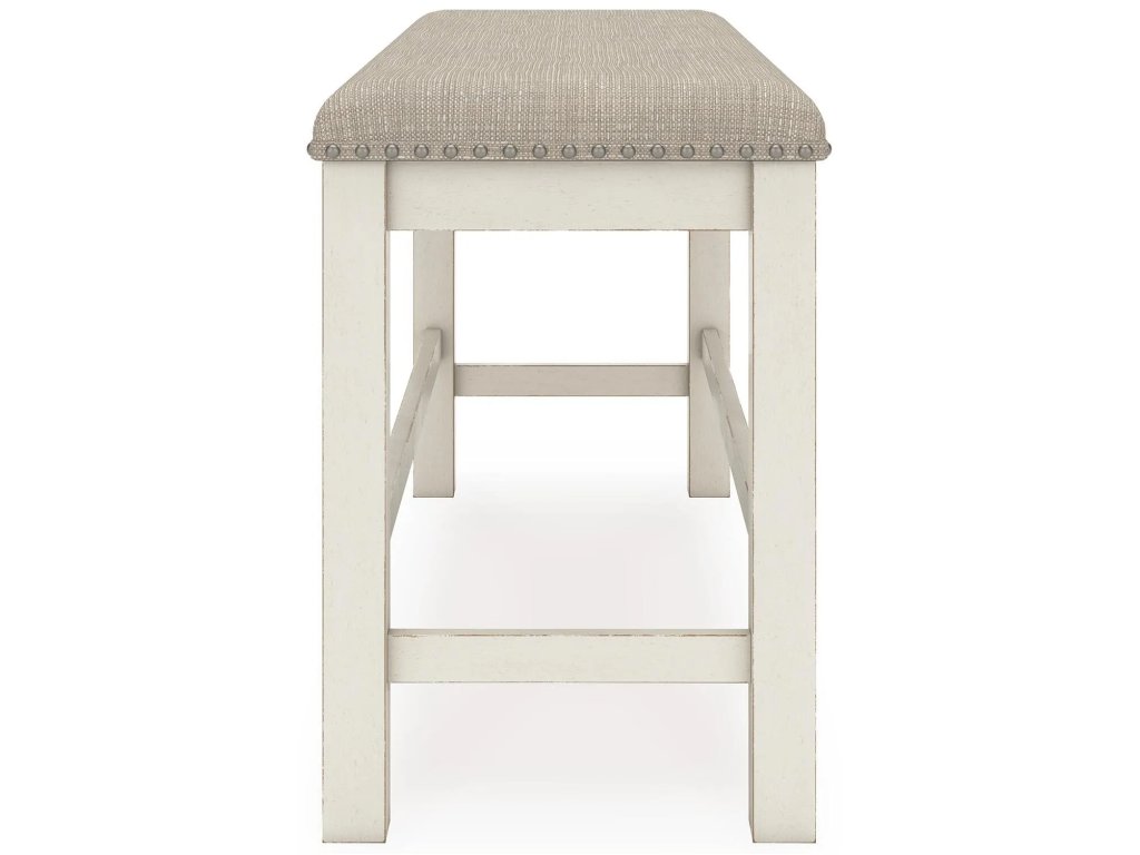 Robbinsdale Counter Height Dining Table, 2 Barstools, Bench and Server - image 5