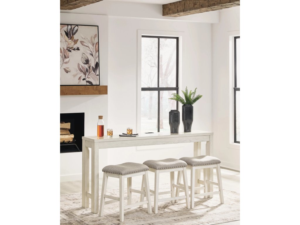 Robbinsdale Counter Height Dining Table and 3 Barstools Set - image 8