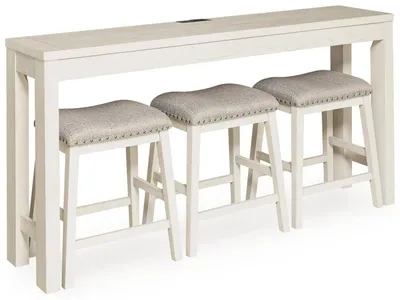 Robbinsdale Counter Height Dining Table and 3 Barstools Set