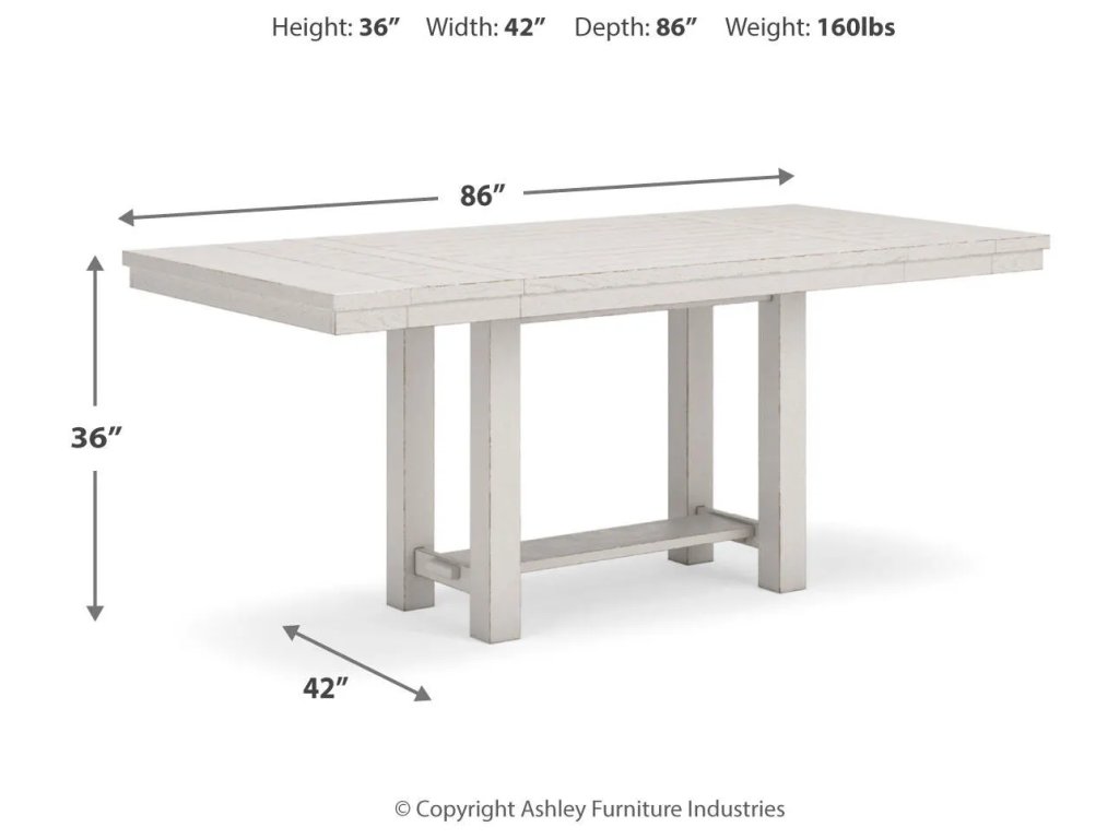 Robbinsdale Counter Height Table and 8 Barstools - image 8