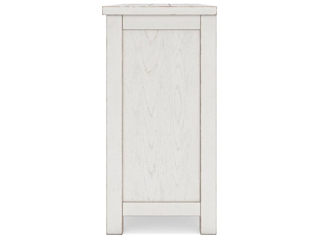 Robbinsdale Counter Height Dining Table, 2 Barstools, Bench and Server - image 22