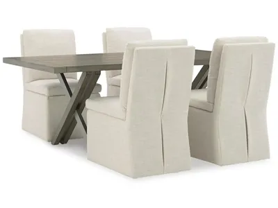 Krystanza Dining Table and 4 Chairs