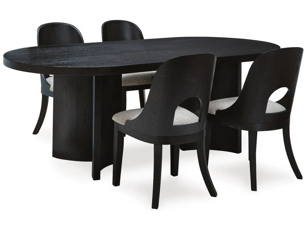 Rowanbeck Dining Table and 4 Chairs - main image
