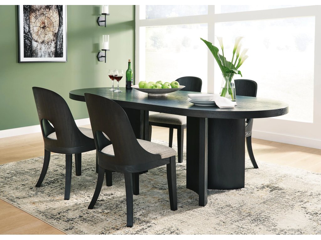 Rowanbeck Dining Table and 4 Chairs - image 1