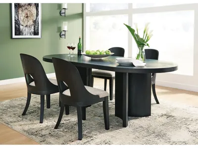 Rowanbeck Dining Table and 4 Chairs