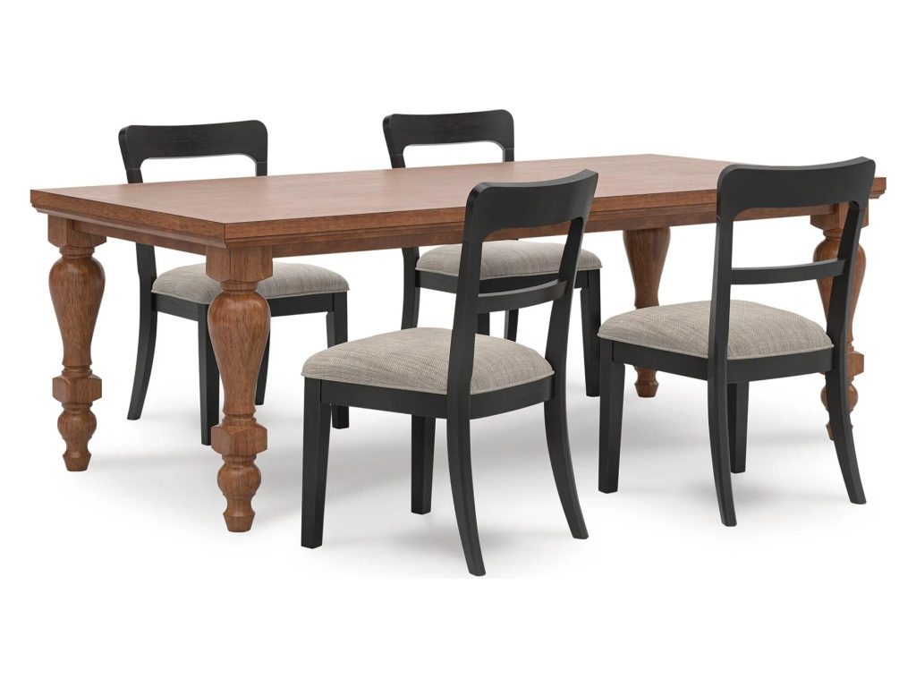 Greddinton Dining Table and 4 Chairs - main image