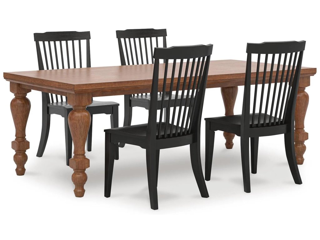 Greddinton Dining Table and 4 Chairs - main image