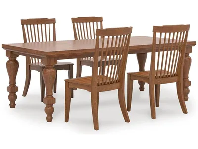 Greddinton Dining Table and 4 Chairs