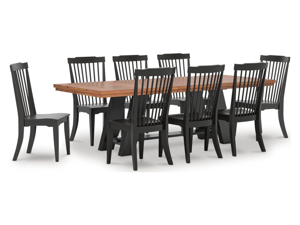 Greddinton Extension Dining Table and 8 Chairs - main image
